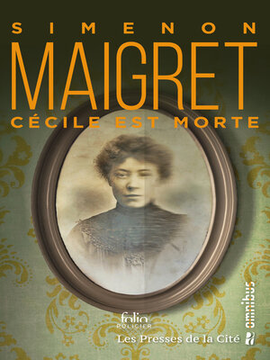 cover image of Cécile est morte